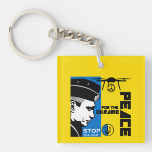 Peace For The Ukraine Keychain