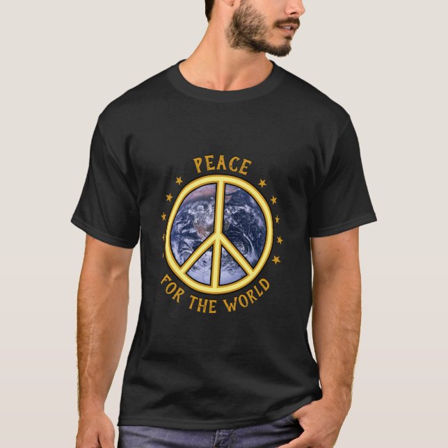 Peace for the World ☮ T-Shirt (Front)