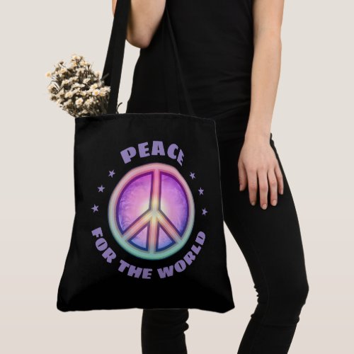 Peace for the World   Tote Bag