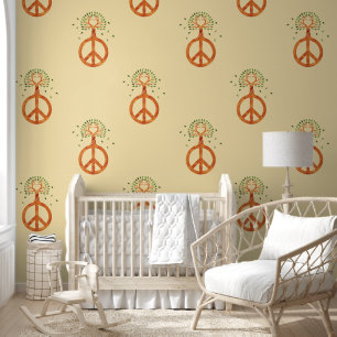 Peace For Trees - Flower Power Heart 1 Wallpaper