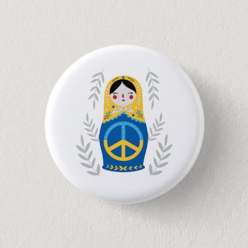 Peace for Ukraine  Button