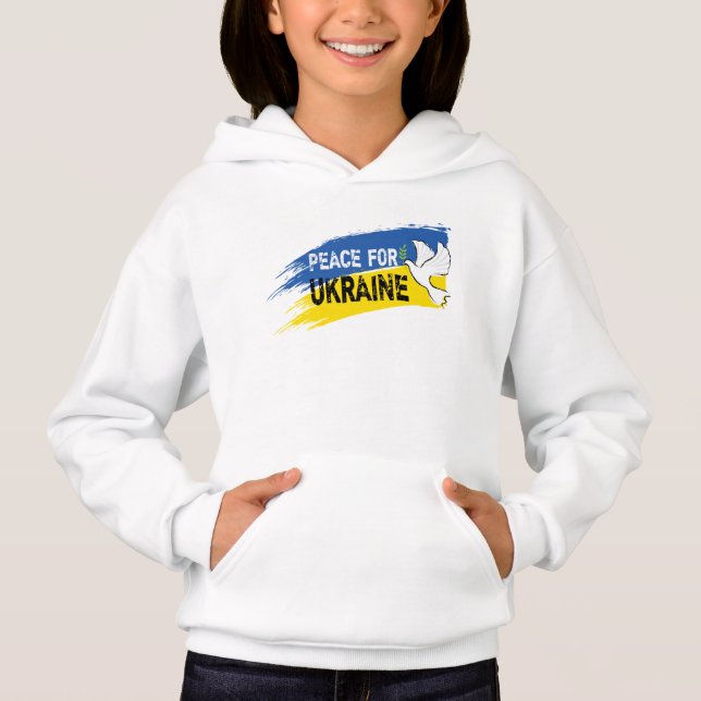 Peace for Ukraine Hoodie (Front)