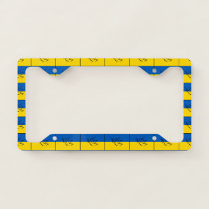 PEACE FOR UKRAINE! LICENSE PLATE FRAME