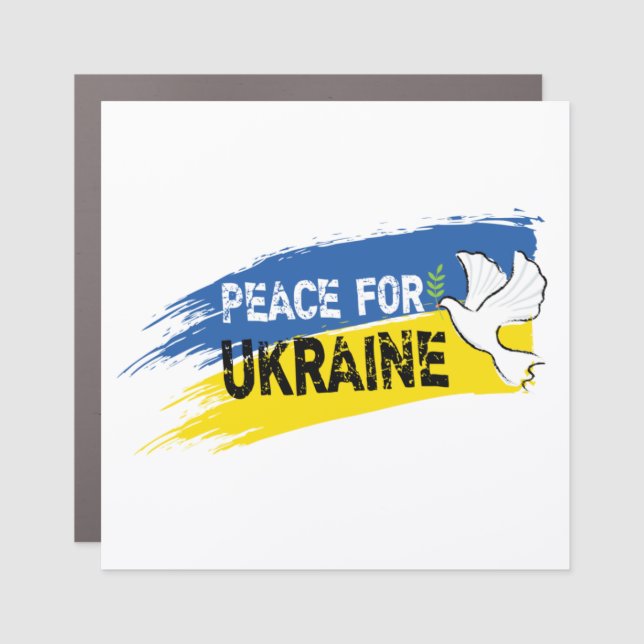 Peace for Ukraine Magnet (Front)