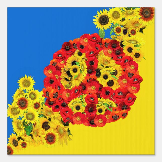 PEACE FOR UKRAINE! SIGN (Front)