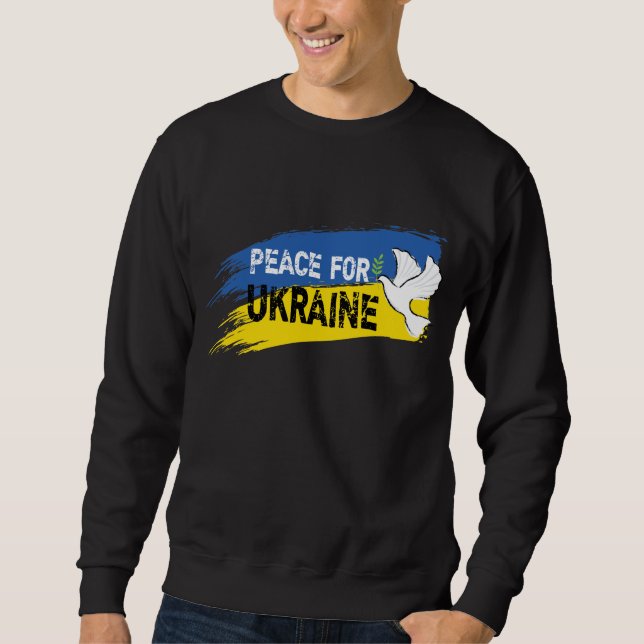 Peace for Ukraine Sweatshirt (Front)
