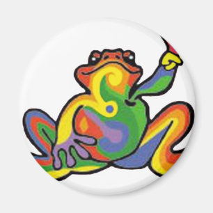 Peace Frog Magnet