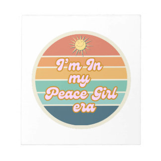 Peace Girl era Notepad