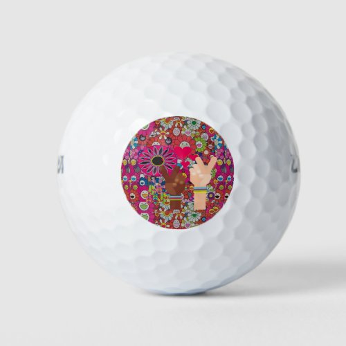 Peace Golf Balls