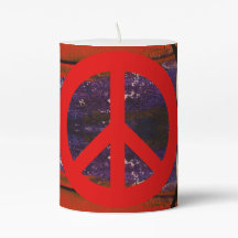 Peace & Graffiti Candle
