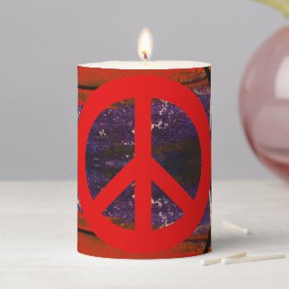 Peace & Graffiti Candle