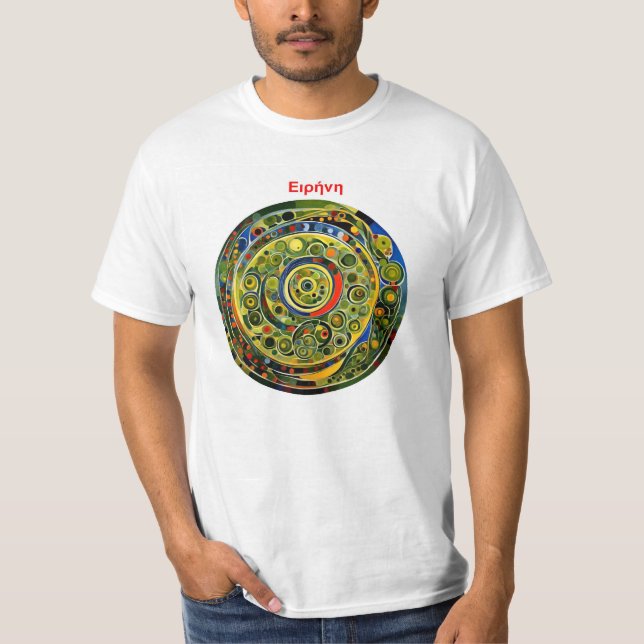 Peace - Greek T-Shirt (Front)