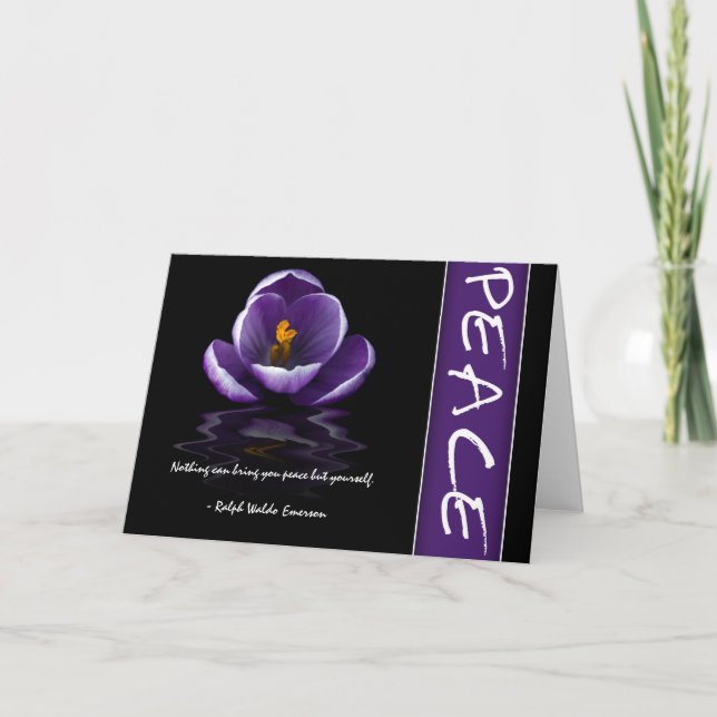 Peace Greeting Cards (Front)