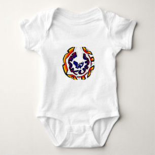 "Peace Hakuna Matata" Circular Art Print Baby Bodysuit