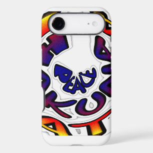 Peace Hakuna Matata"   Circular Colorful Graffiti  iPhone 17 Air Case