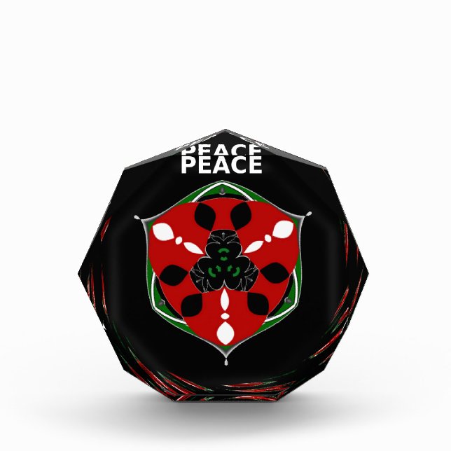 Peace  Hakuna Matata.png Acrylic Award (Front)