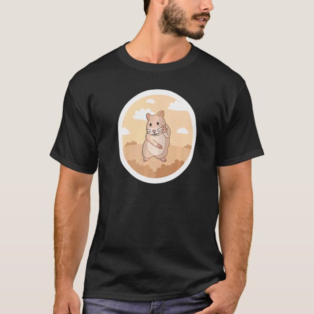 Peace Hamster  Hamsters Animal Pet  Graphic T-Shirt (Front)