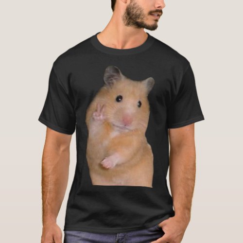 Peace Hamster Meme  T_Shirt