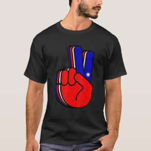 Peace Hand Love Taiwan  Taiwanese Men Women T-Shirt