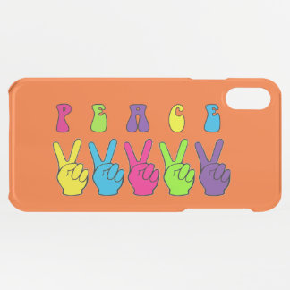 Peace Hands iPhone XS Max Case