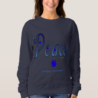 Peace Hanukkah Ladies Sweatshirt