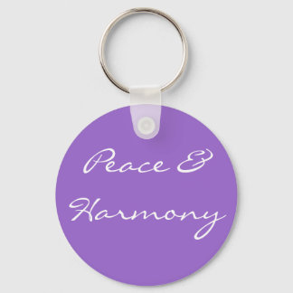 Peace & Harmony Keychain