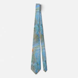 Peace Healing Have No Fear Neck Tie