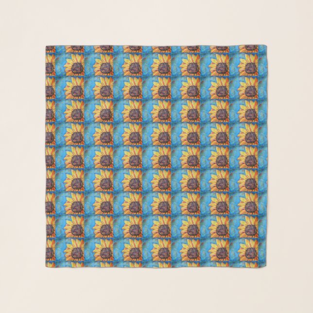 Peace Healing Scarf (Front)