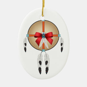 Peace Here on Earth, Ojibwe Ceramic Ornament