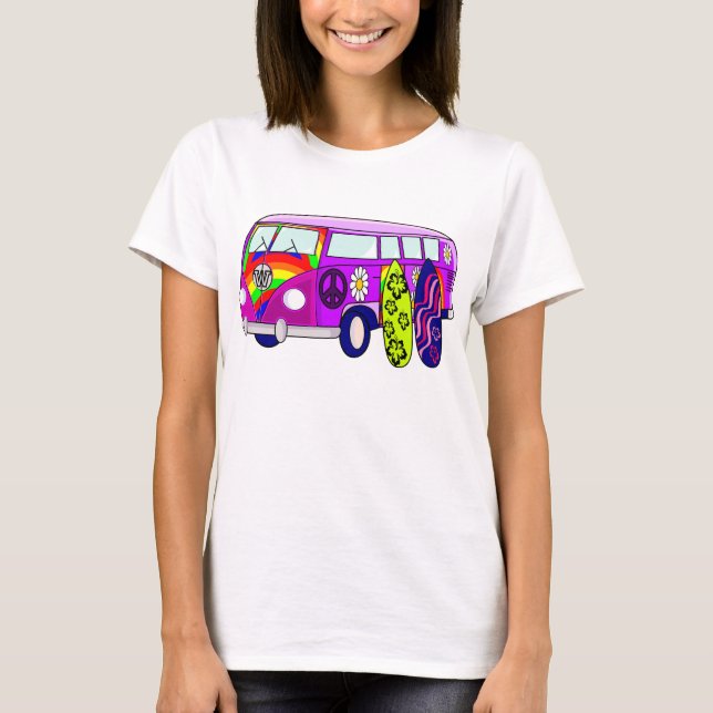 PEACE,HIPPIE T-Shirt (Front)
