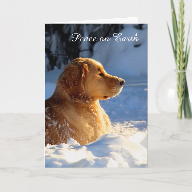 Peace Holiday Card (Front)