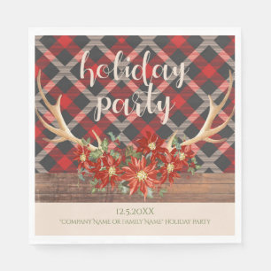 Peace Hope and Love Holiday Unicorn Napkins