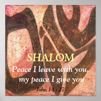 Peace I leave with you, my peace I gi... Poster