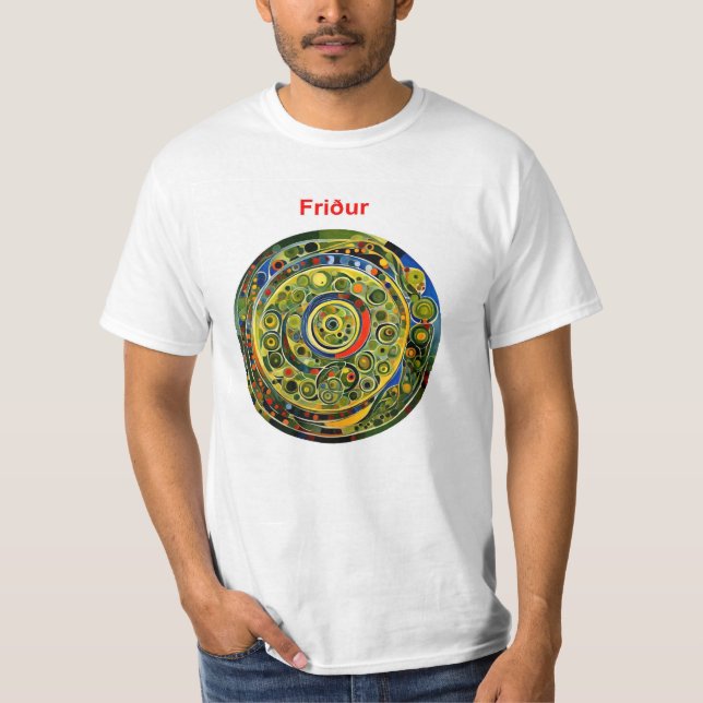 Peace - Icelandic T-Shirt (Front)