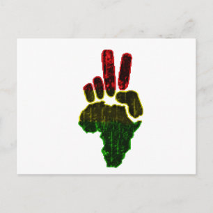Peace in Africa Postcard