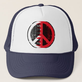Peace In Bahrain Trucker Hat
