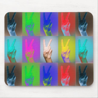 PEACE in color mousepad