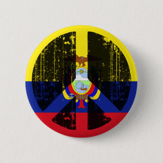 Peace In Ecuador Pinback Button