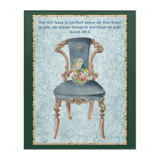 Peace In Every Petal Acrylic Print