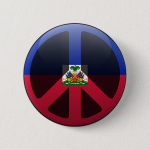 Peace in Haiti Pinback Button