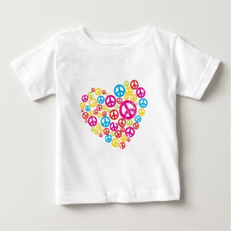 Peace in Heart Baby T-Shirt