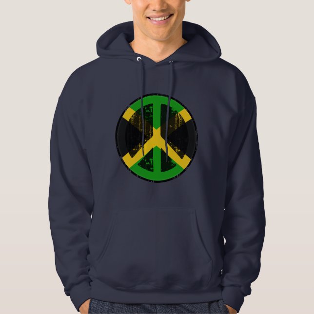 Peace In Jamaica Hoodie (Front)