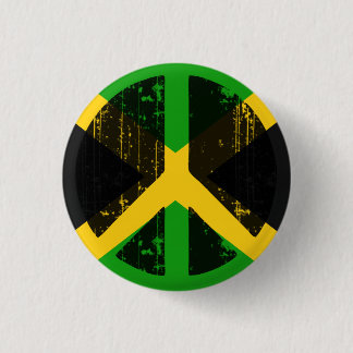 Peace In Jamaica Pinback Button
