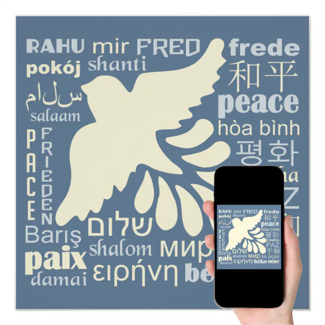 peace-in-many-languages-poster-zazzle