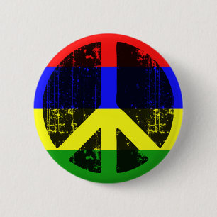 Peace In Mauritius Button