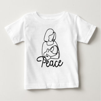 Peace in Mom’s Arms Baby Bodysuit