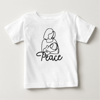 Peace in Mom’s Arms Baby T-Shirt