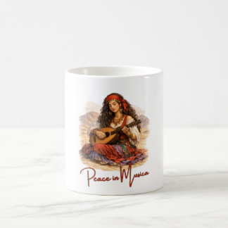 Peace in Musica Mug