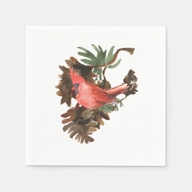 Peace in Nature Cardinal Paper Napkins Zazzle