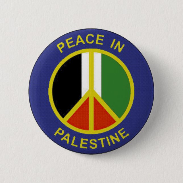 Peace in Palestine Button (Front)